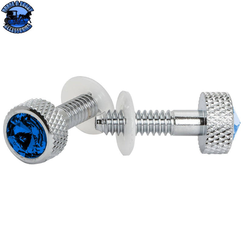 CR. TORNILLO DE SALPICADERO PEQUEÑO CON CRISTAL AZUL PARA PETERBILT 2000 EN ADELANTE