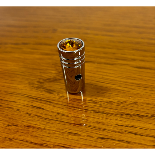 95070 1" CR. ALUM. SWITCH EXTENSION W/AMBER CRYSTAL FOR PETERBILT TOGGLE SWITCH Sienna