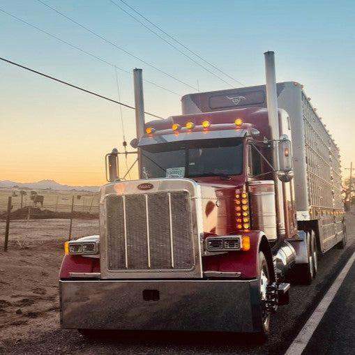 B12-10D-22-5123 22", Mitered, Blind Mount, Tow Hole Gray