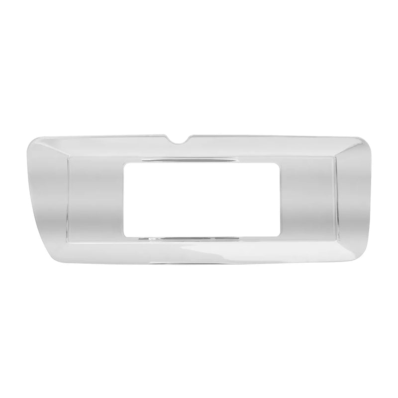 Headliner Pocket Bezel w/ Engine Monitor for Driver Side Kenworth W&T, #67846 Light Gray