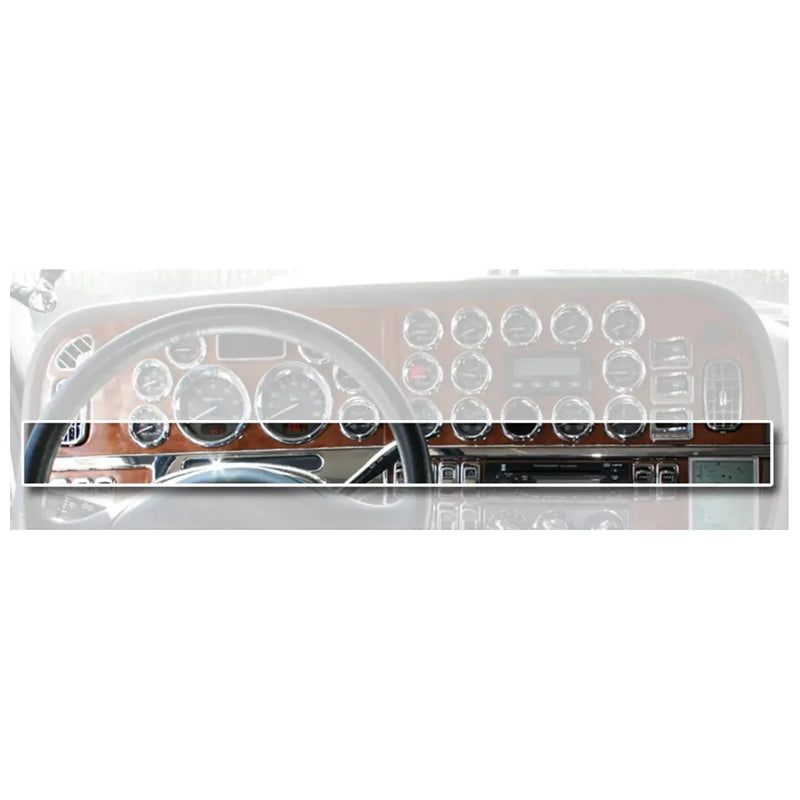 Dash Panel Molding Trim for Peterbilt 2006 & Later #67955 Light Gray