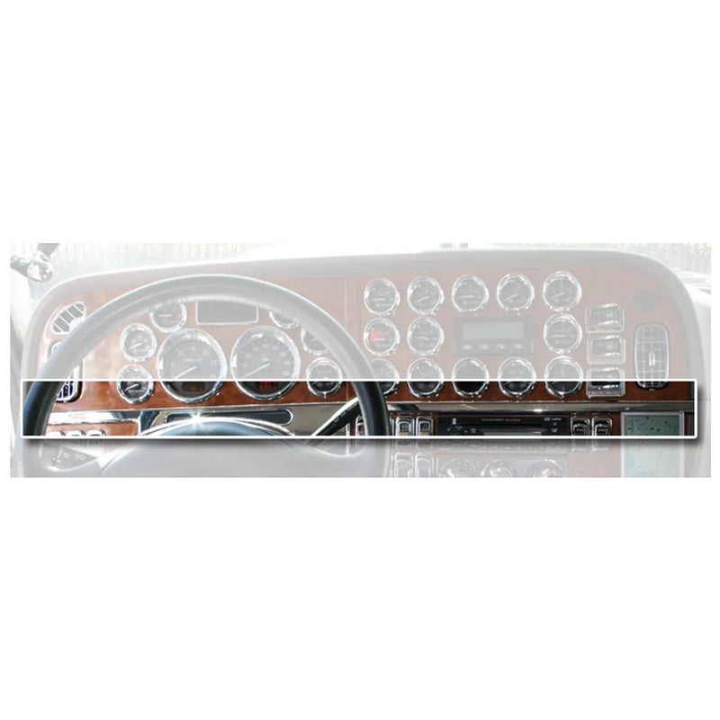 Dash Panel Molding Strip for Peterbilt 2006 & Later #67956 Light Gray