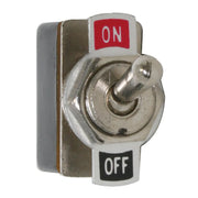 67973 TOGGLE SWITCH, ON-OFF-ON, 6 PIN, 125V, 10AMPS Dim Gray