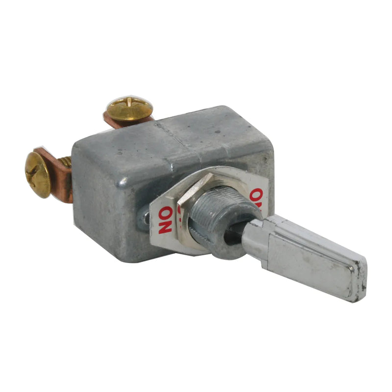 HEAVY DUTY TOGGLE SWITCH, ON-OFF-ON, 6-12V DC, 35AMP Slate Gray