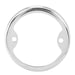 Light Gray #68215 Bezel for 3″ Round Pedestal Marker Lights Bezel