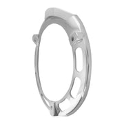 #68212 Bezel for 4" Round Combination Pedestal Lights Bezel Gray