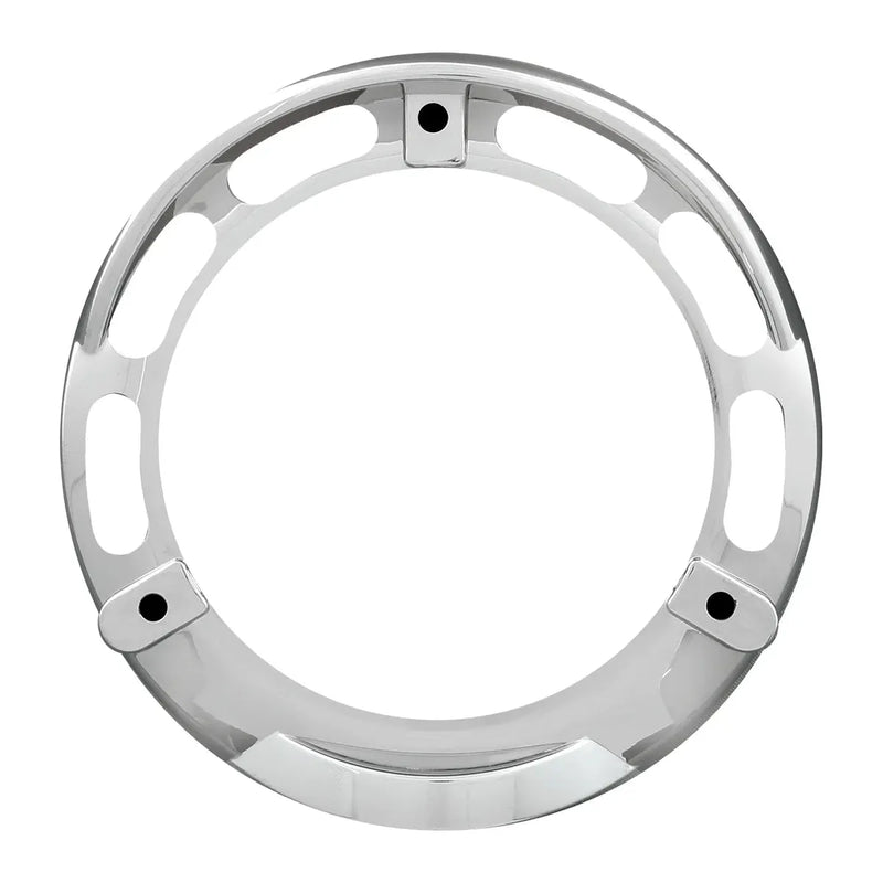 #68217 Bezel w/ Visor for 4" Round Combination Pedestal Lights (RIGHT SIDE) Bezel Gray