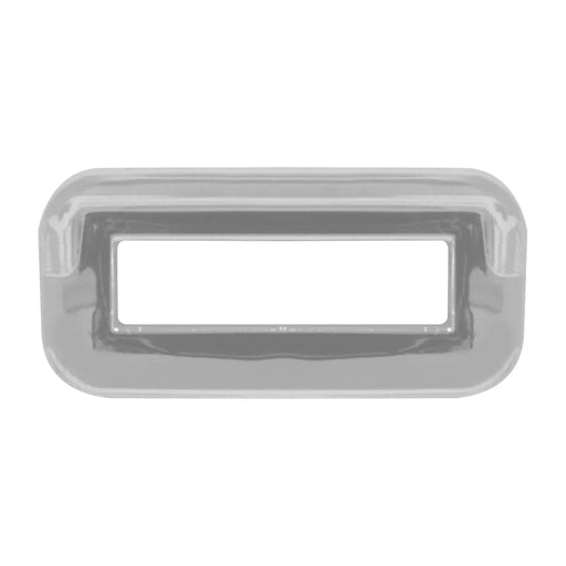 Dark Gray 68245 Switch Label Bezel w/ Visor for Peterbilt 2001 & Later #68245 Peterbilt dash