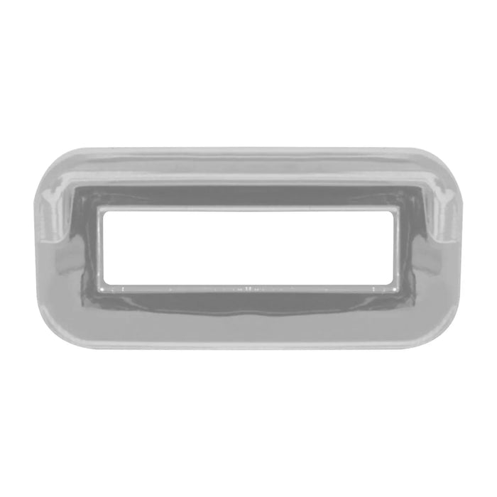 Dark Gray 68245 Switch Label Bezel w/ Visor for Peterbilt 2001 & Later #68245 Peterbilt dash