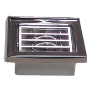 68284 Chrome Plastic Small A/C Vent Adjustable Louver for Peterbilt Dim Gray