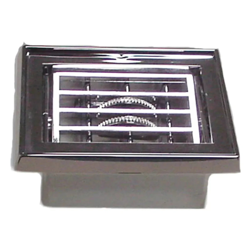 68284 Chrome Plastic Small A/C Vent Adjustable Louver for Peterbilt Dim Gray