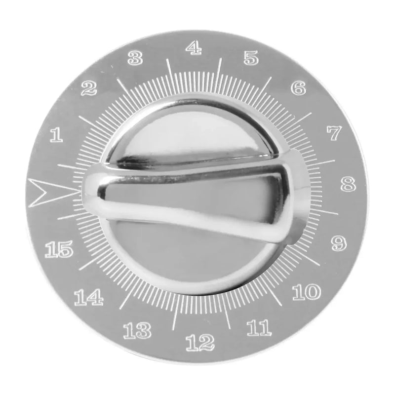 68285 Engine Timer Shutdown Knob & Plate for Peterbilt 370 Series Gray