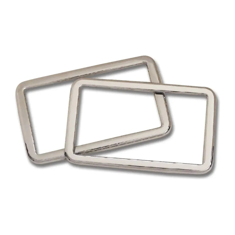 Chrome Plastic Heater Vent Outside Trim for Peterbilt & Kenworth #68335 Dark Gray