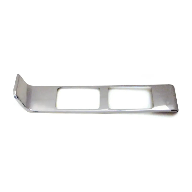 68336 Chrome Plastic Passenger Side Vent Register Cover for Peterbilt Gray