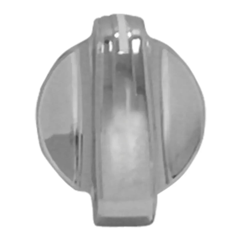 68346 Chrome Plastic A/C Control Knob for Peterbilt 2005+ Dark Gray