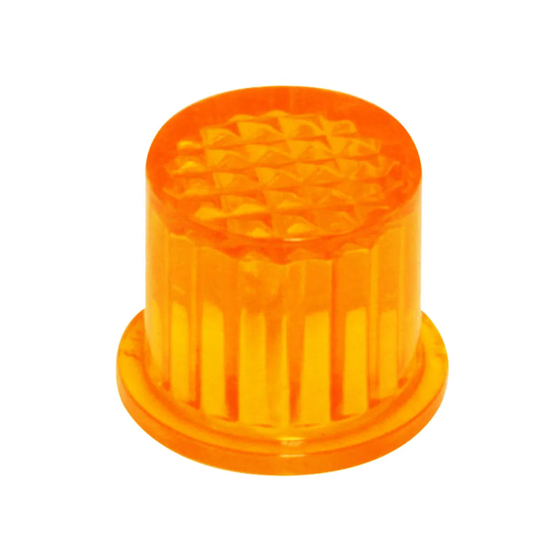 AMBER DASH LIGHT LENS FOR PETERBILT #68362 Dark Orange