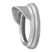 CR. PLASTIC SMALL GAUGE COVER W/VISOR FOR PETE #68391 Gauge Bezel Dark Gray