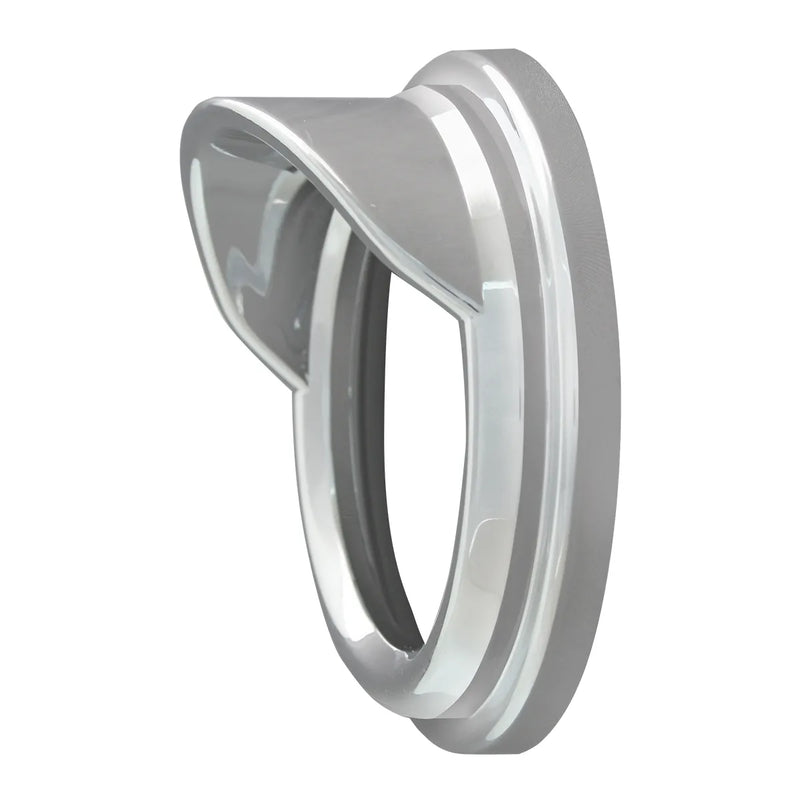 CR. PLASTIC SMALL GAUGE COVER W/VISOR FOR PETE #68391 Gauge Bezel Dark Gray