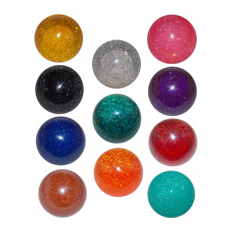 Glitter Brake Knobs (5/8"-11 female threads) Twisted Shifterz (Choose Color) brake knob Amber,Black,Blue,Brown,Classic Orange,Clear,Green,Pink,Purple,Red,Teal Sienna