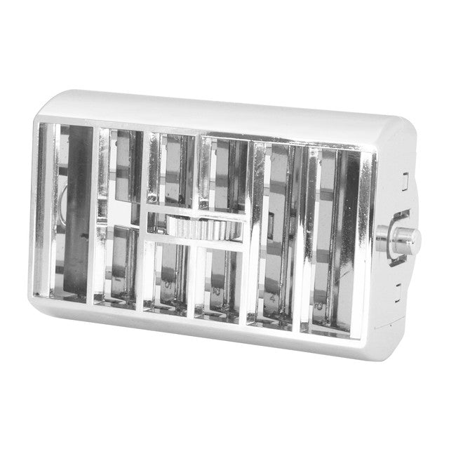 68420 CR. PLASTIC AC/HEATER VENT PANEL W/O FRAME FOR FLT Light Gray