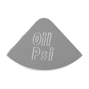 68431 SS OIL PRESSURE EMBLEM FOR PETERBILT 370's & 359 #68431 Light Slate Gray