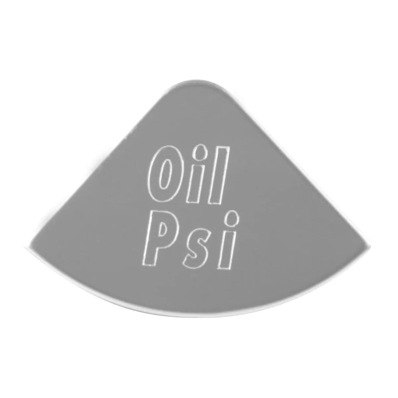 68431 SS OIL PRESSURE EMBLEM FOR PETERBILT 370's & 359 #68431 Light Slate Gray