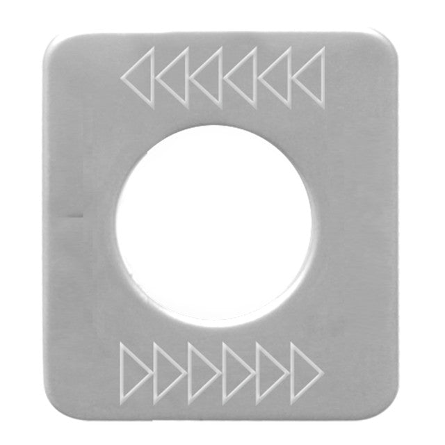 68598 (closeout) SS ARROW SWITCH PLATE FOR KENWORTH Dark Gray