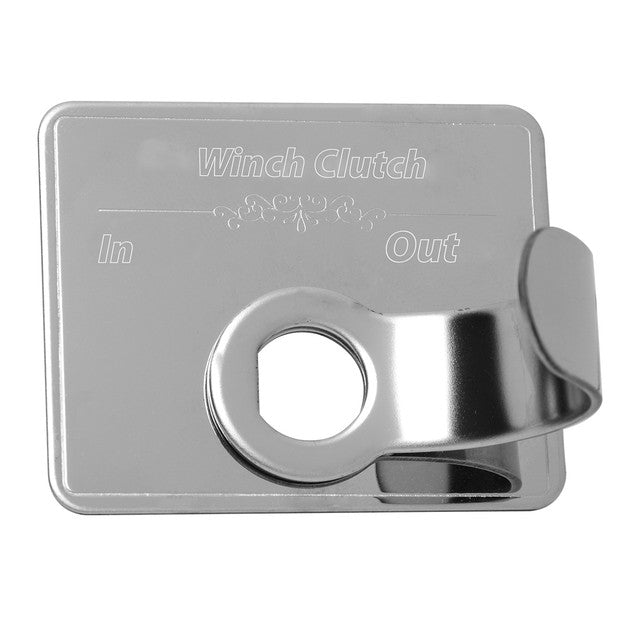 68616 (closeout) SS WINCH SWITCH GUARD FOR KENWORTH Dark Gray