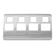 Lighting Control Panel with 4 Switche Openings for Kenworth W&T, #68632 Gray