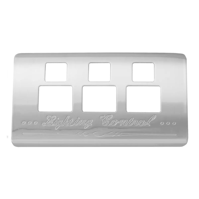 Lighting Control Panel for 3 Switches for Kenworth W&T, #68633 Gray