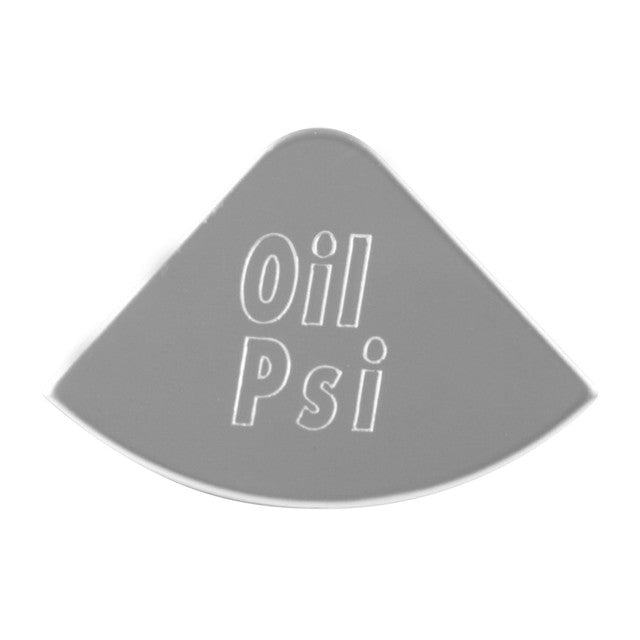 68651 SS GAUGE EMBLEM - OIL PSI FOR KENWORTH Light Slate Gray