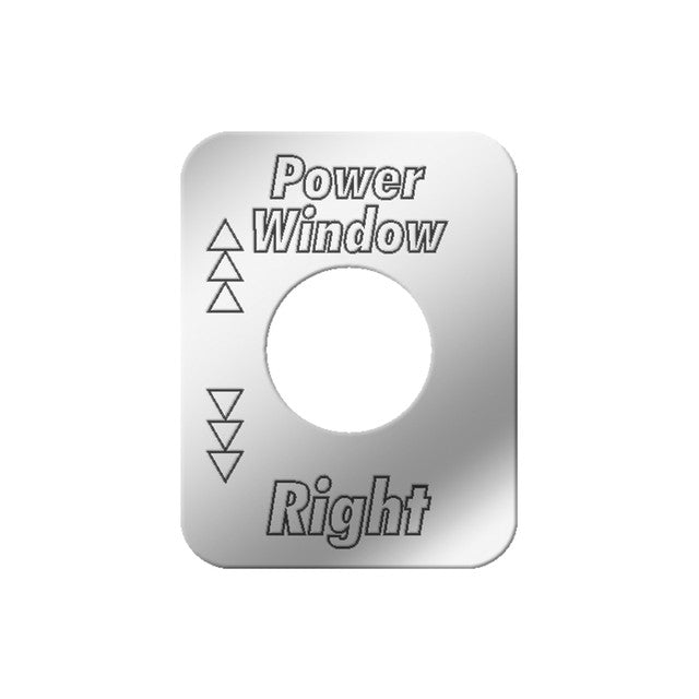 68653 SS GAUGE EMBLEM - AIR APPLI. PSI FOR KENWORTH Light Gray