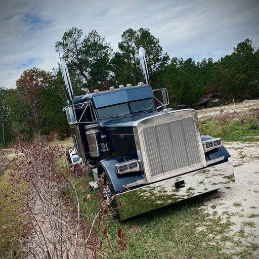 S11-10D-20-1123 20" Lincoln Bumper Boxed, Standard Mount, (379 ,357 ,378 Tow Hole) Dark Slate Gray