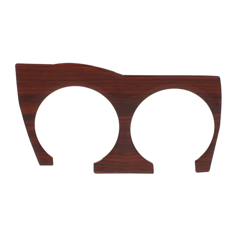 Cup Holder Trim for Kenworth W & T, WOOD #68958 Saddle Brown