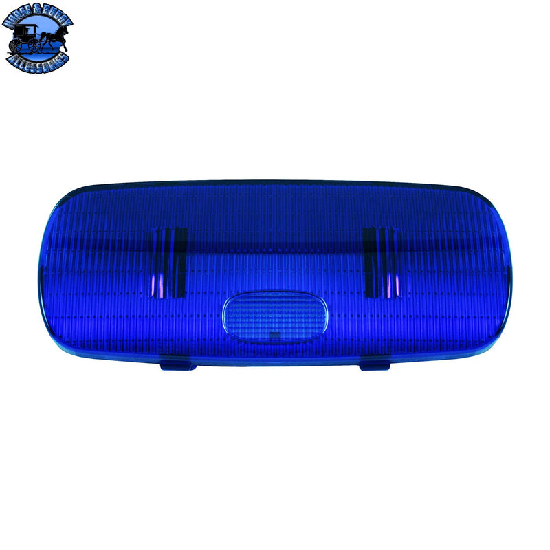 LENTE LUZ DOMO OVALADA AZUL PARA PETE 379/389 2006 EN ADELANTE