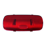 69020 Oval Dome Light Lens for Peterbilt (AMBER) Dark Red