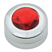 69035 Peterbilt A/C Knob (red) #69035 Light Gray