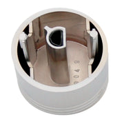 69042 Peterbilt A/C Knob (clear) Gray