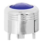 69041 Peterbilt A/C Knob (blue) Light Gray