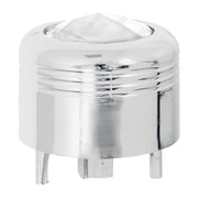 69042 Peterbilt A/C Knob (clear) Light Gray