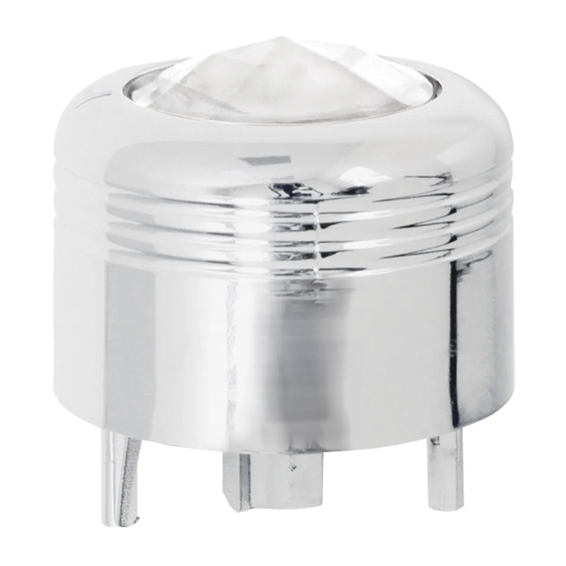 69042 Peterbilt A/C Knob (clear) Light Gray