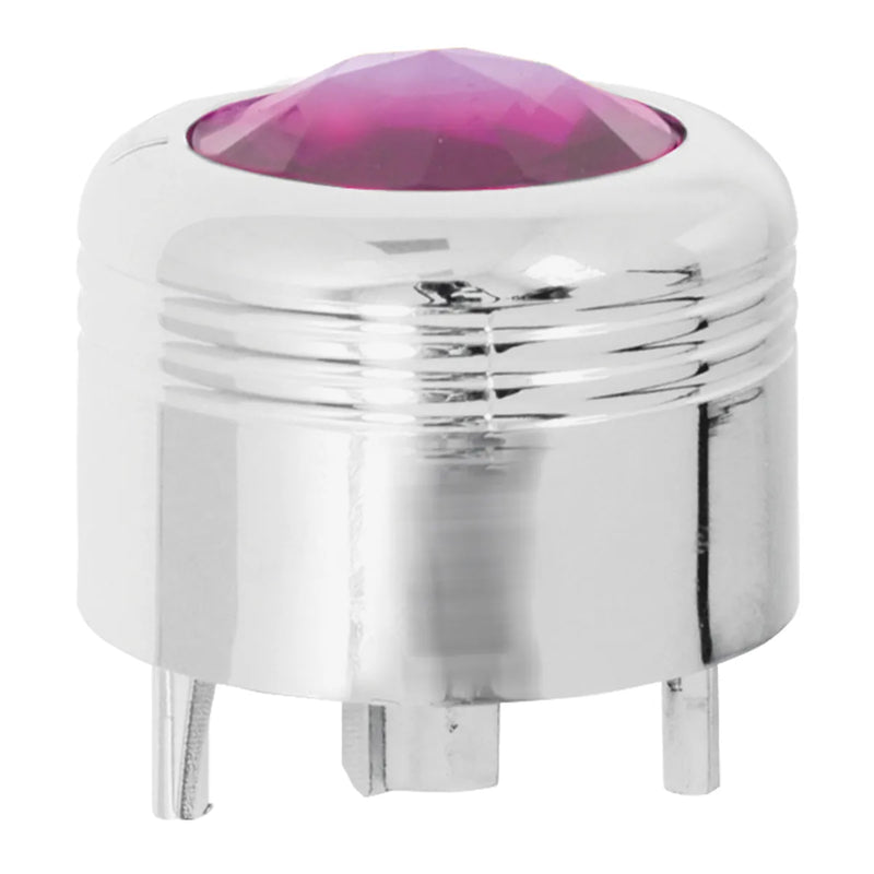 69044 Peterbilt A/C Knob (purple) Light Gray