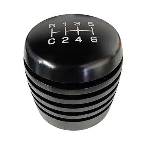 Factory Height 2021 2022 2023 2024 Bronco 6G 7 Speed OE V2 XBR-200 Black Grooved Cylinder style Aluminum Heavy Weight Custom Shift Knob and Adapter Black