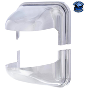 CHROME MIRROR POST COVER FOR 2008-2017 FREIGHTLINER CASCADIA #42373 Mirror Post Cover Light Gray