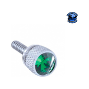 DASH SCREW WITH VARIOUS COLOR CRYSTAL FOR 2008-2017 FREIGHTLINER CASCADIA (Choose Color) Dash Screw Green Light Steel Blue