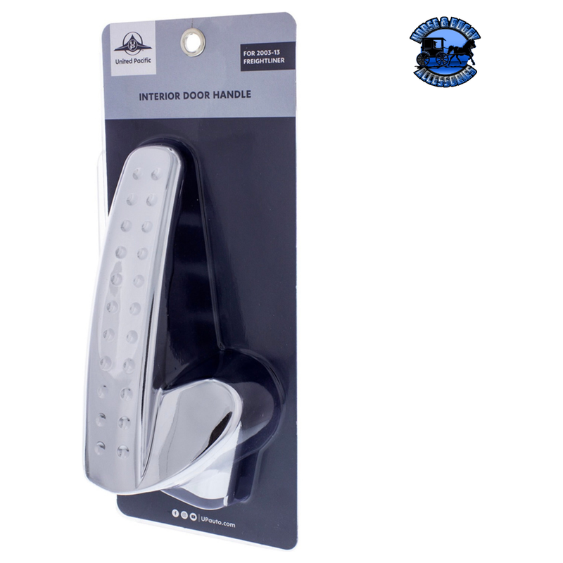 CHROME INTERIOR DOOR HANDLE FOR 2008-2017 FREIGHTLINER CASCADIA (Choose Side) DOOR HANDLE Driver's Side,Passenger's Side Light Gray