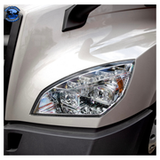 10 LED PROJECTOR HEADLIGHT WITH LED SEQUENTIAL TURN & DRL FOR 2018-2024 CASCADIA (Choose Color) (Choose Side) HEADLIGHT Chrome / Driver's Side,Chrome / Passenger's Side,Black / Driver's Side,Black / Passenger's Side Dark Slate Gray