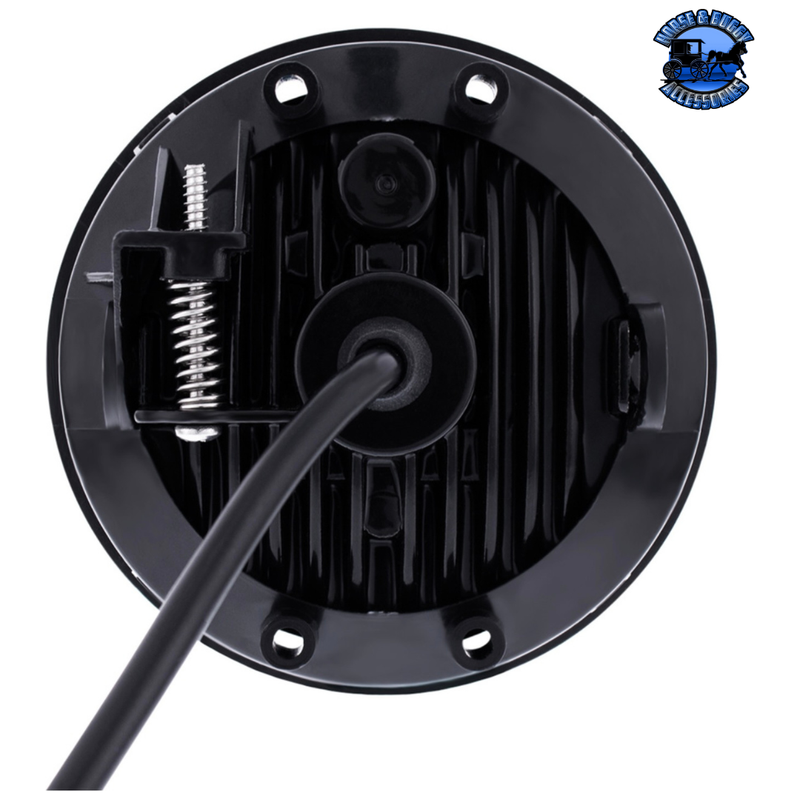 FOG LIGHT FOR 2001-2011 FREIGHTLINER COLUMBIA (Choose Color) FOG LIGHT Chrome,Black Black