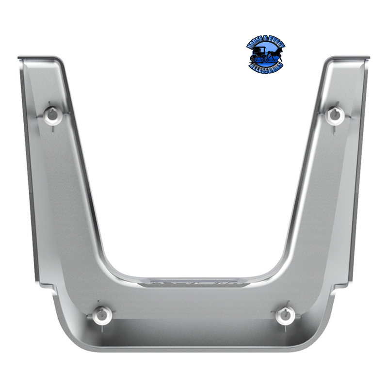 CHROME PLASTIC FUEL TANK FAIRING TRIM FOR 2018-2024 FREIGHTLINER CASCADIA #42424 FREIGHTLINER CASCADIA Dark Gray