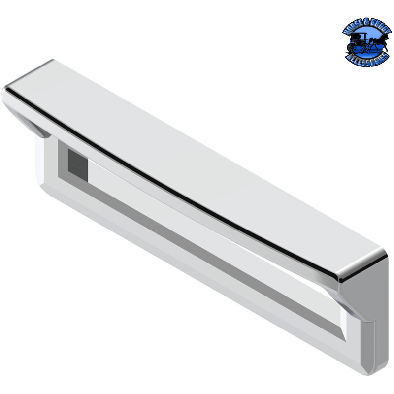 Chrome Plastic Switch Label Covers With Visor For Freightliner Classic/FLD (6-Pack) #40958 Switch Cover Light Gray